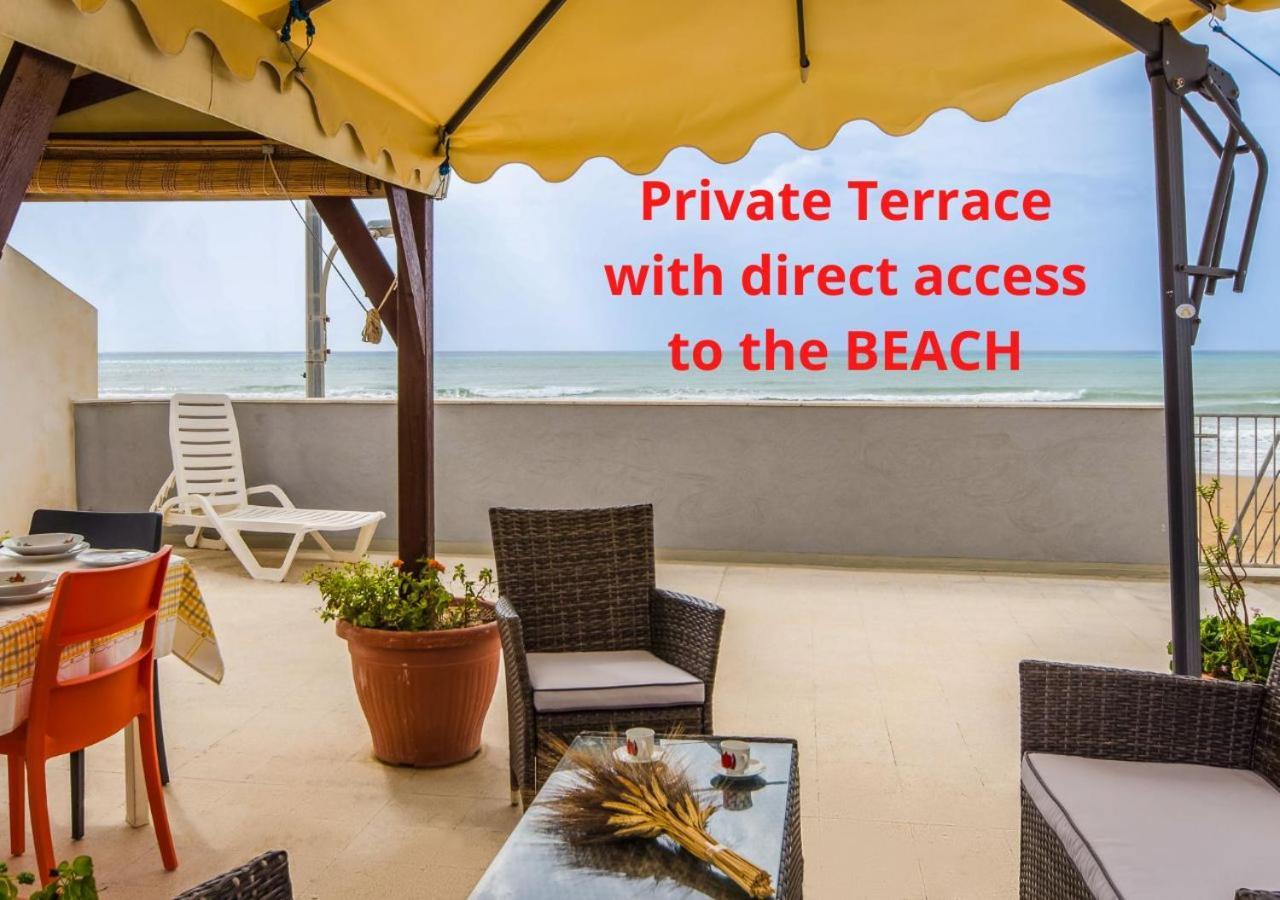 Arisa -Terrazza Privata 60 Mq Sulla Spiaggia Donnalucata  Extérieur photo